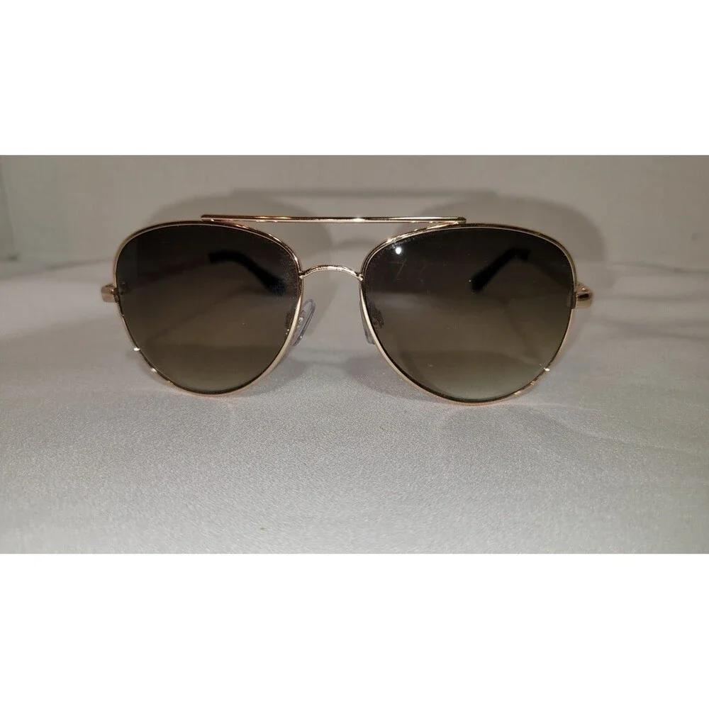 O by Oscar de la Renta Sunglasses Gold Aviator MOD-307 718 Gradient Vintage